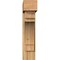 Ekena Millwork Merced Block Rough Sawn Bracket w/ Offset Brace, Western Red Cedar, 8"W x 28"D x 36"H BKT0806X28X36MRC05RWR - alternate 3